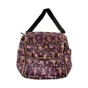 Petunia Pickebottom  Butterfly Print Diaper Travel Multi-Compartment Bag